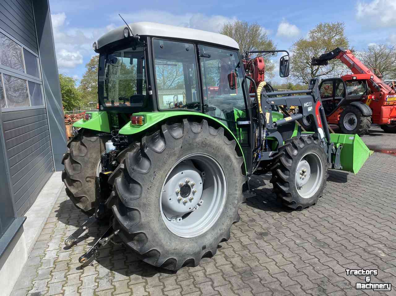 Traktoren Deutz-Fahr Agrolux 4.80 met voorlader