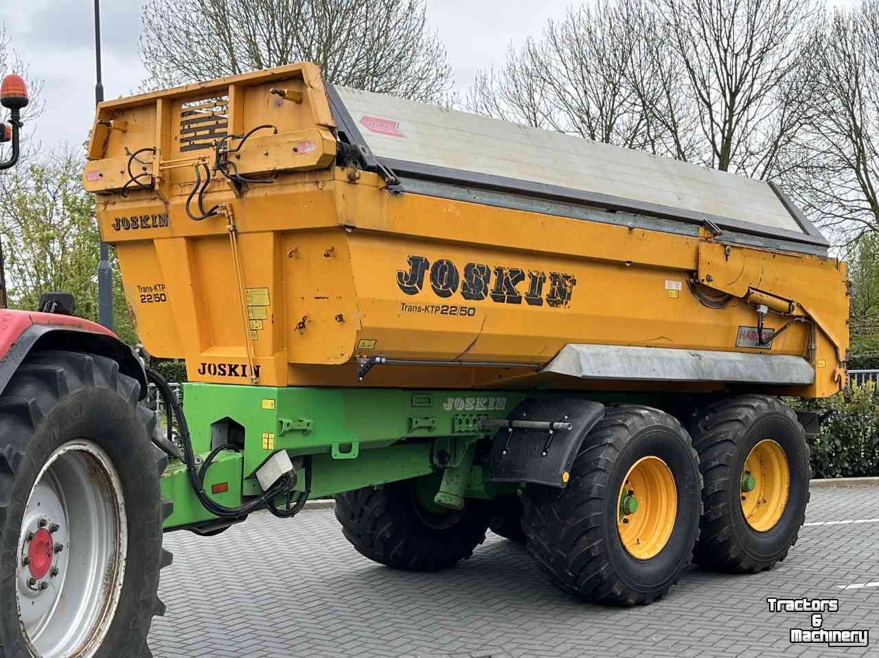 Gronddumper / Zandkipper Joskin Trans-KTP 22/50 grondkipwagen-Kipper-Dumper