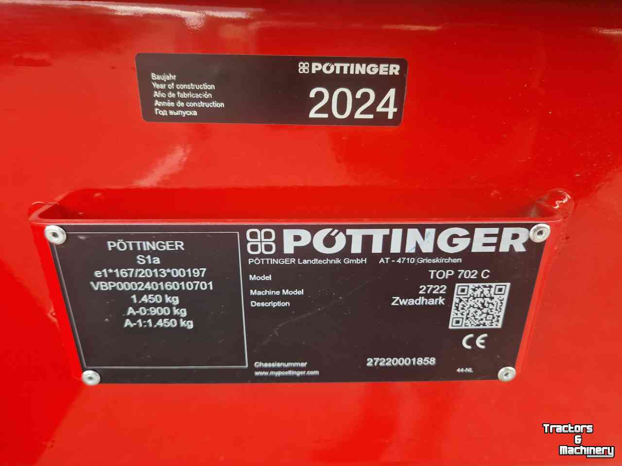 Rugger / Hark Pottinger Top 702 C