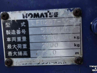 Heftruck Komatsu FD20T-12 heftruck forklift gabelstapler diesel