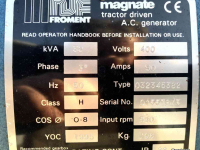 Aggregaten Magnate 32 kva generator pto aangedreven