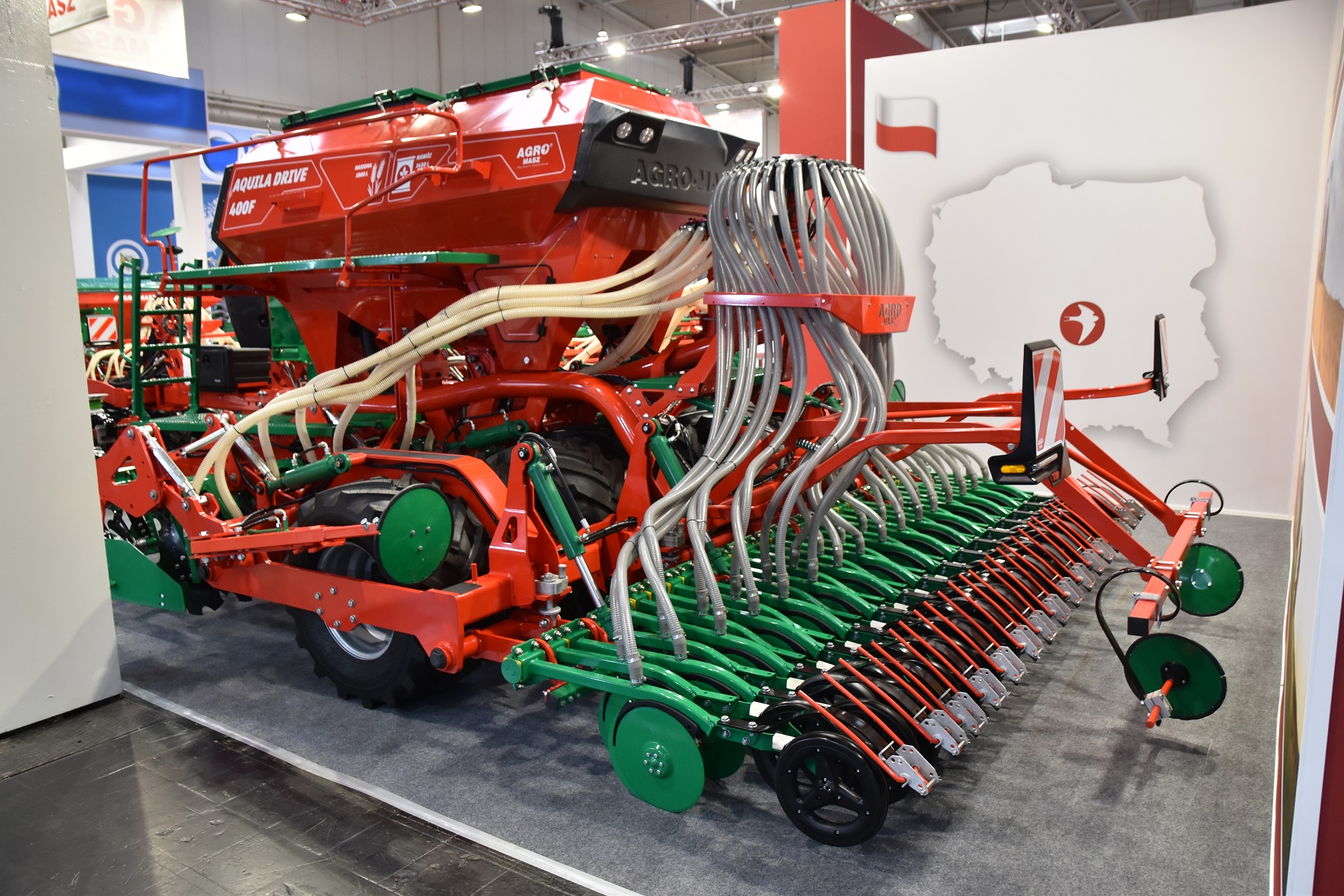 Agritechnica 2023: Getrokken zaaimachine van Agro-Masz | LandbouwMechanisatie