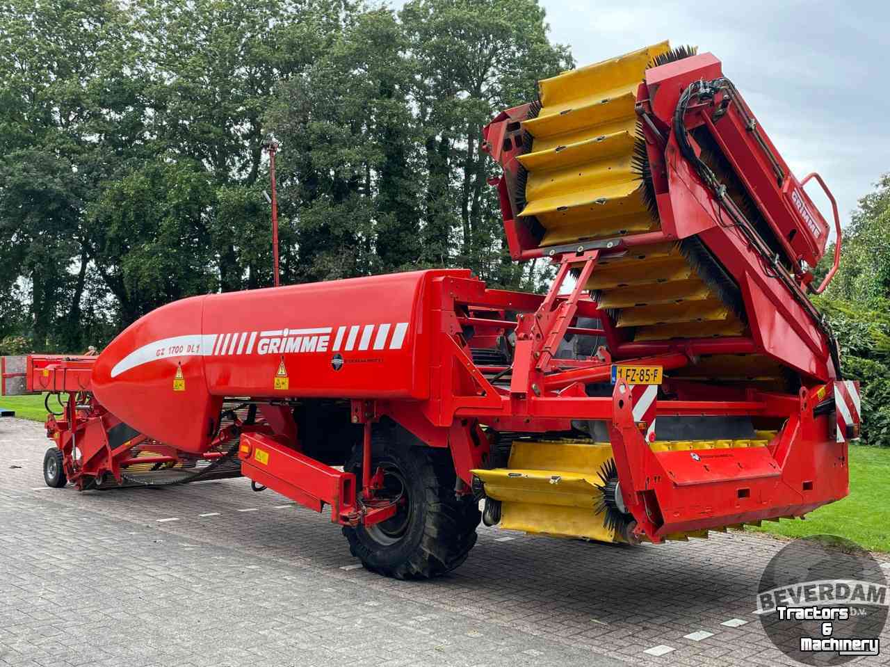 Uienrooier Grimme GZ 1700 DL1 uienrooier