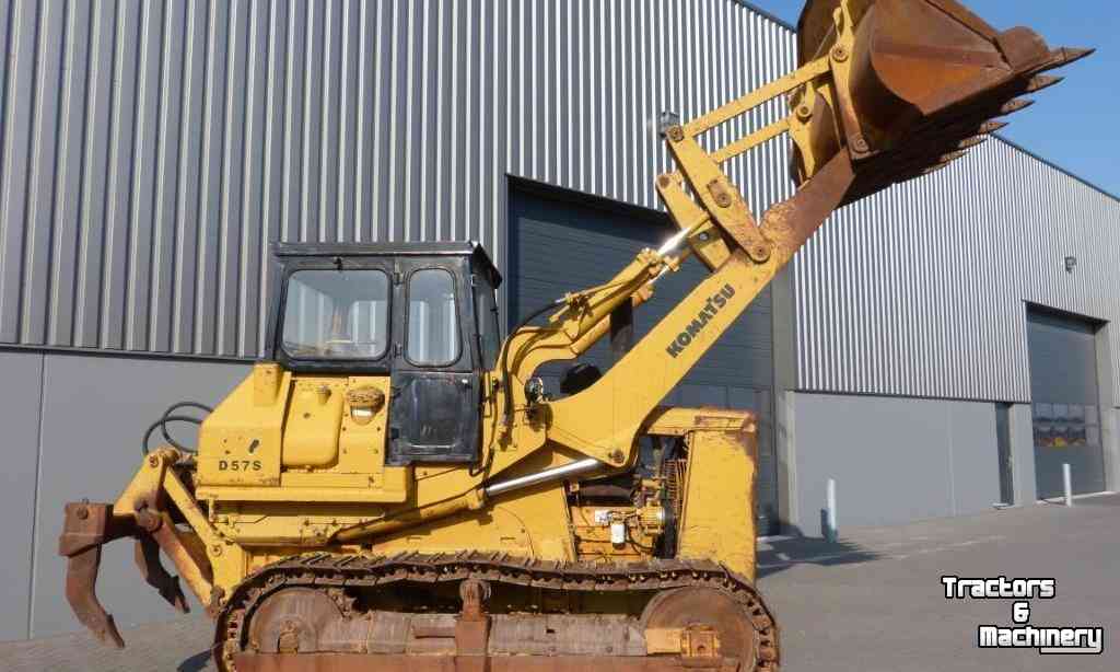 Shovel / Wiellader Komatsu D57S Crawler Loader + Ripper