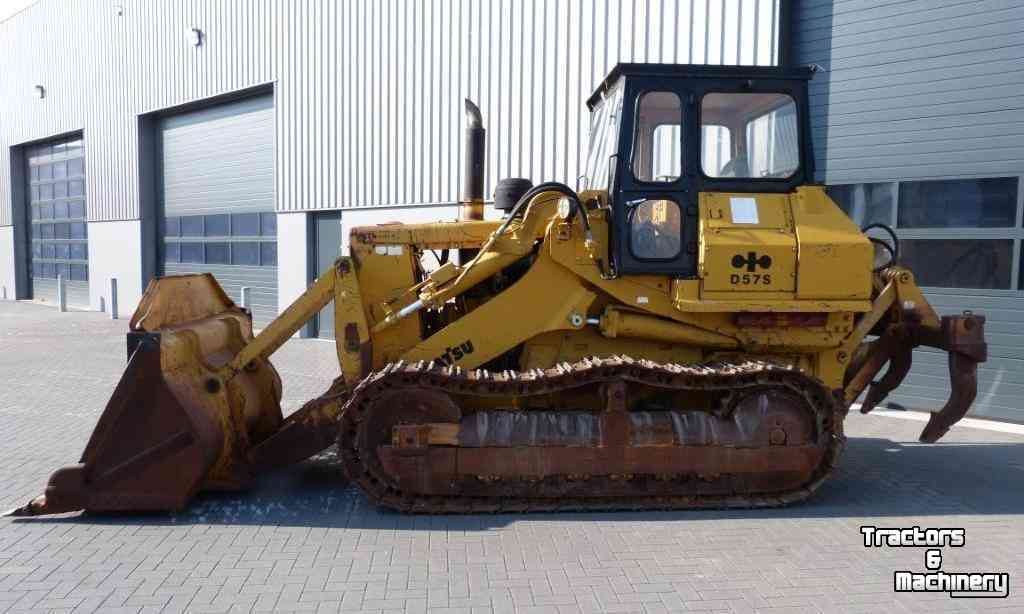 Shovel / Wiellader Komatsu D57S Crawler Loader + Ripper