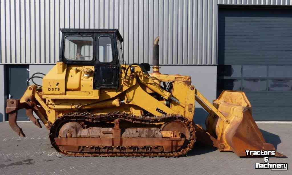 Shovel / Wiellader Komatsu D57S Crawler Loader + Ripper