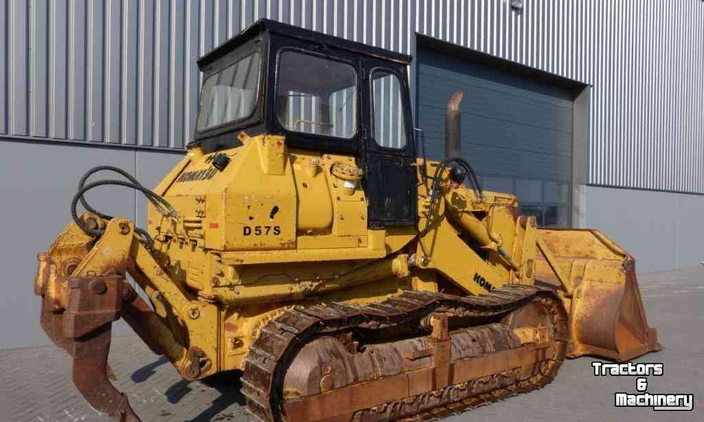 Shovel / Wiellader Komatsu D57S Crawler Loader + Ripper