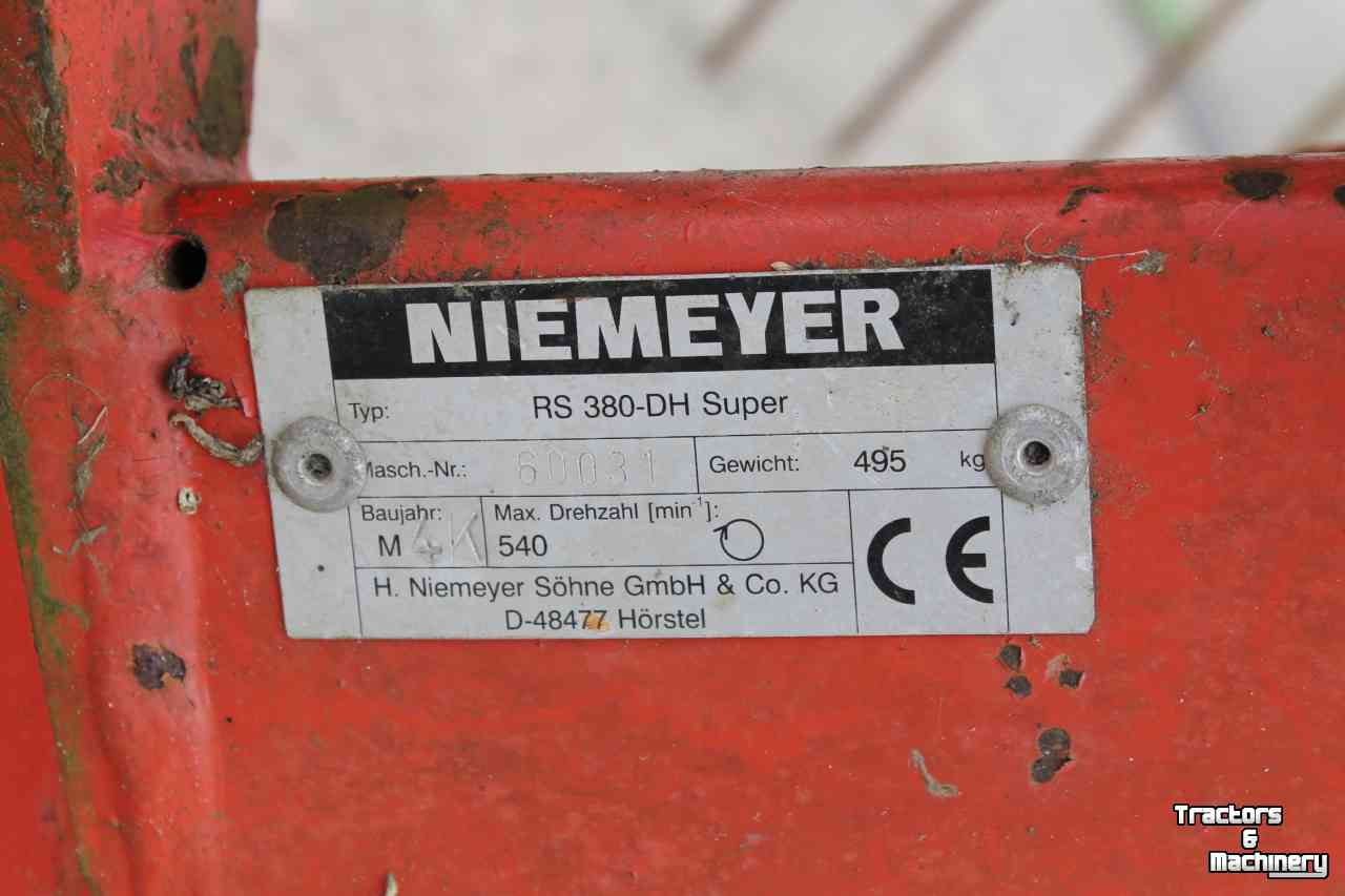 Rugger / Hark Niemeyer RS380-DH enkel cirkelhark kantelhark defect