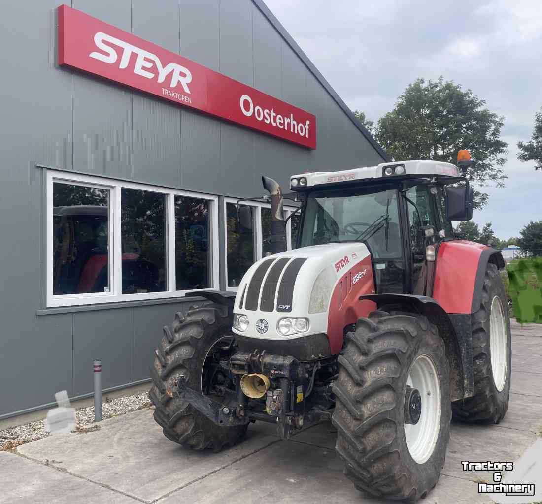 Traktoren Steyr 6195CVT. Trimble fm 1000 ready