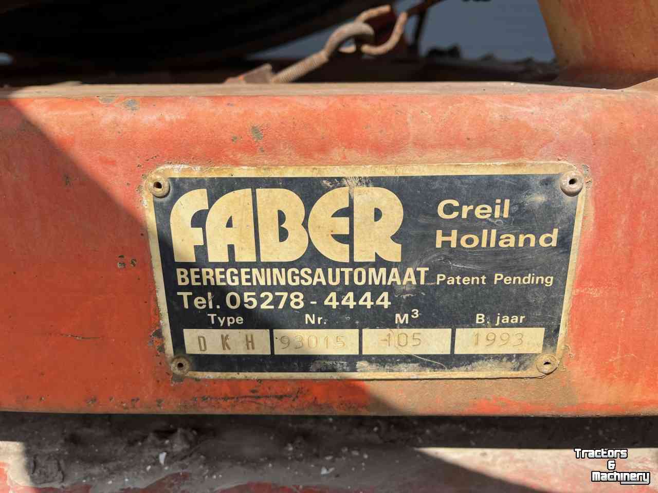 Beregeningshaspel Faber Faber DKH 100-340