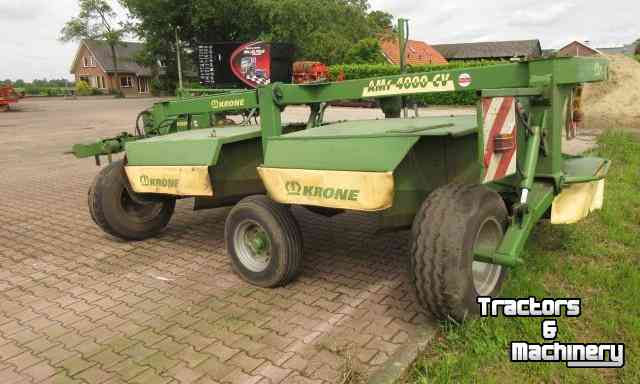 Maaier Krone AMC 4000 CV Schijvenmaaier