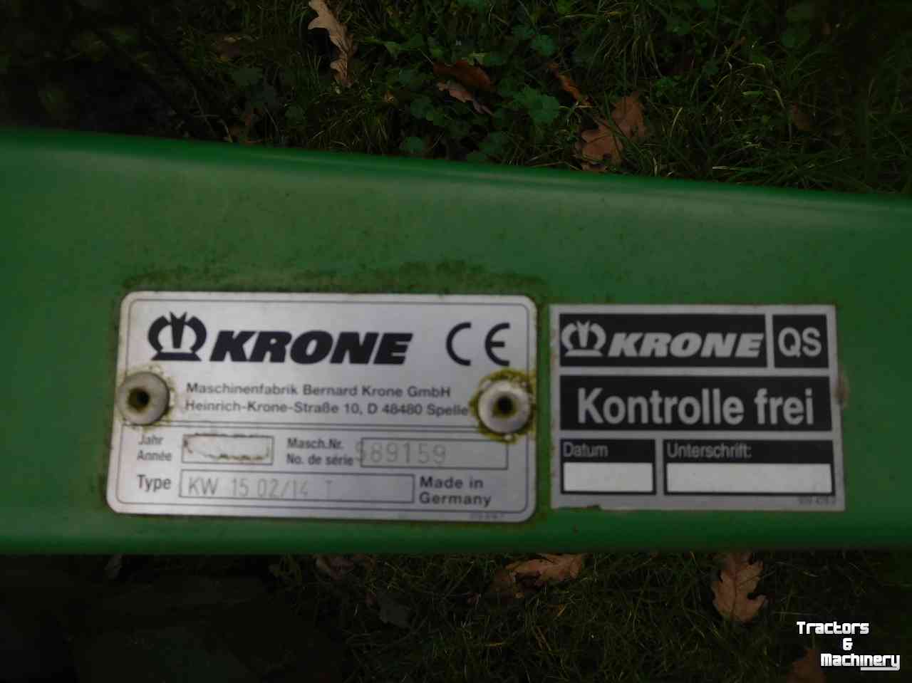 Schudder Krone KW 15.02/14T