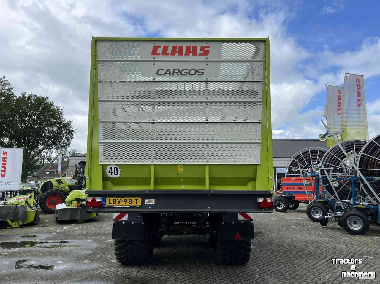Opraapwagen Claas Cargos 8500