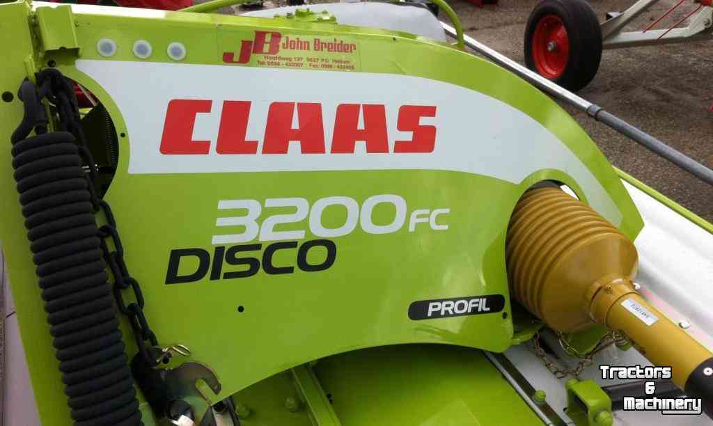 Maaier Claas Disco 3200 FC Profil frontmaaier