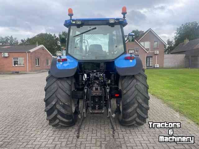 Traktoren New Holland TM 140 Range Command, airco, fronthef + frontpto