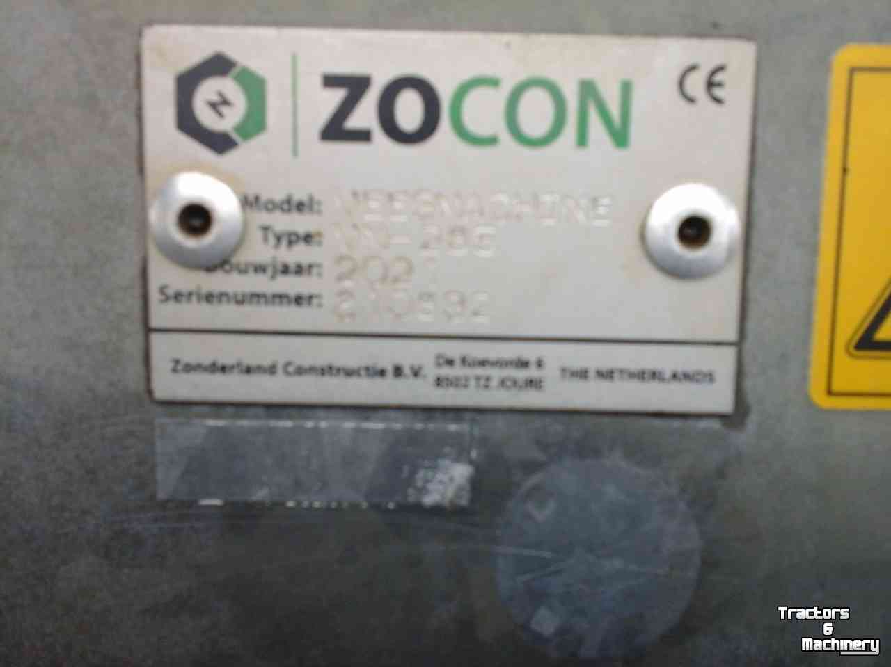Veeg- en veeg/zuigmachines Zocon VM 285