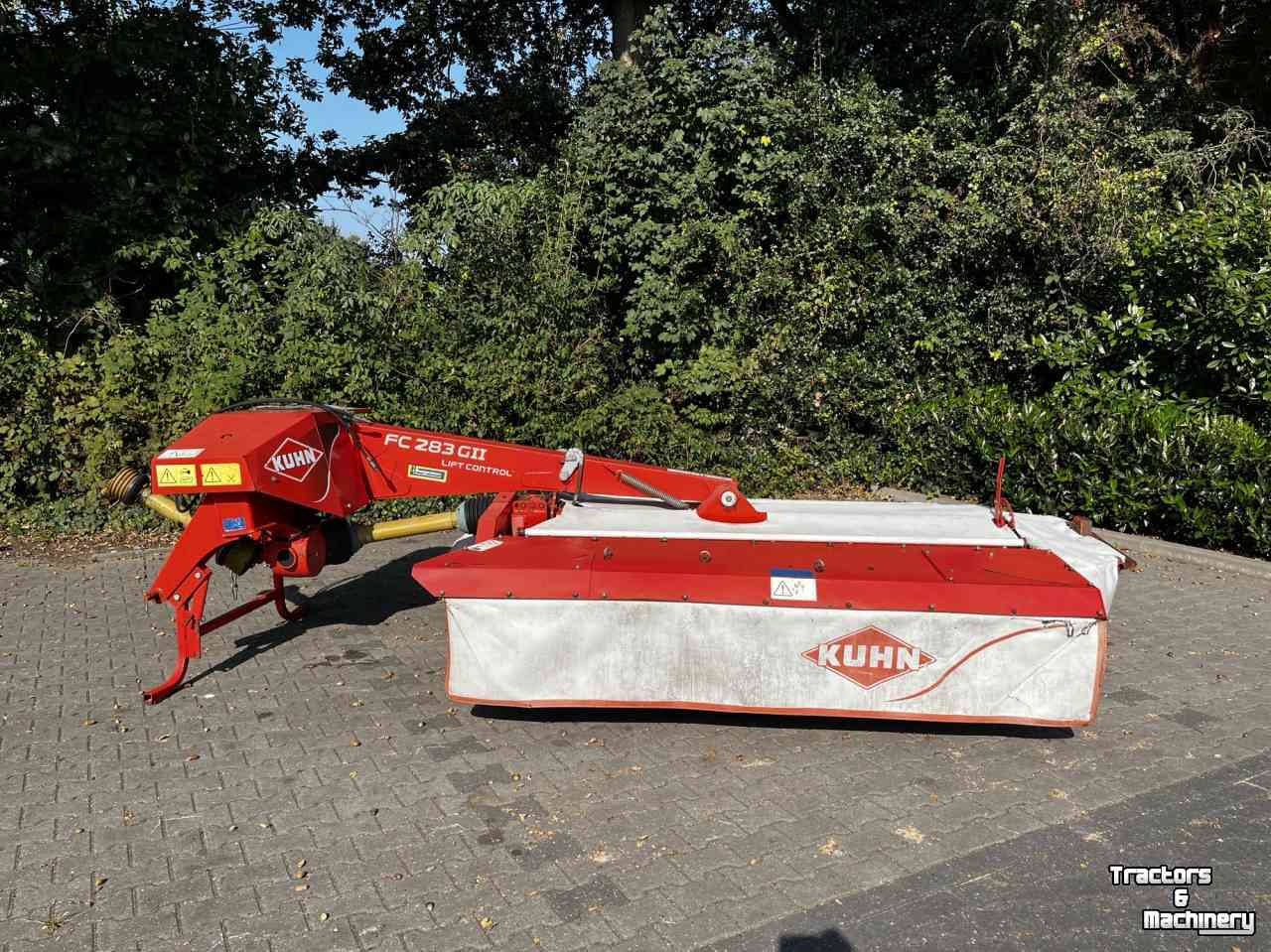 Maaier Kuhn FC 283 GII Lift control