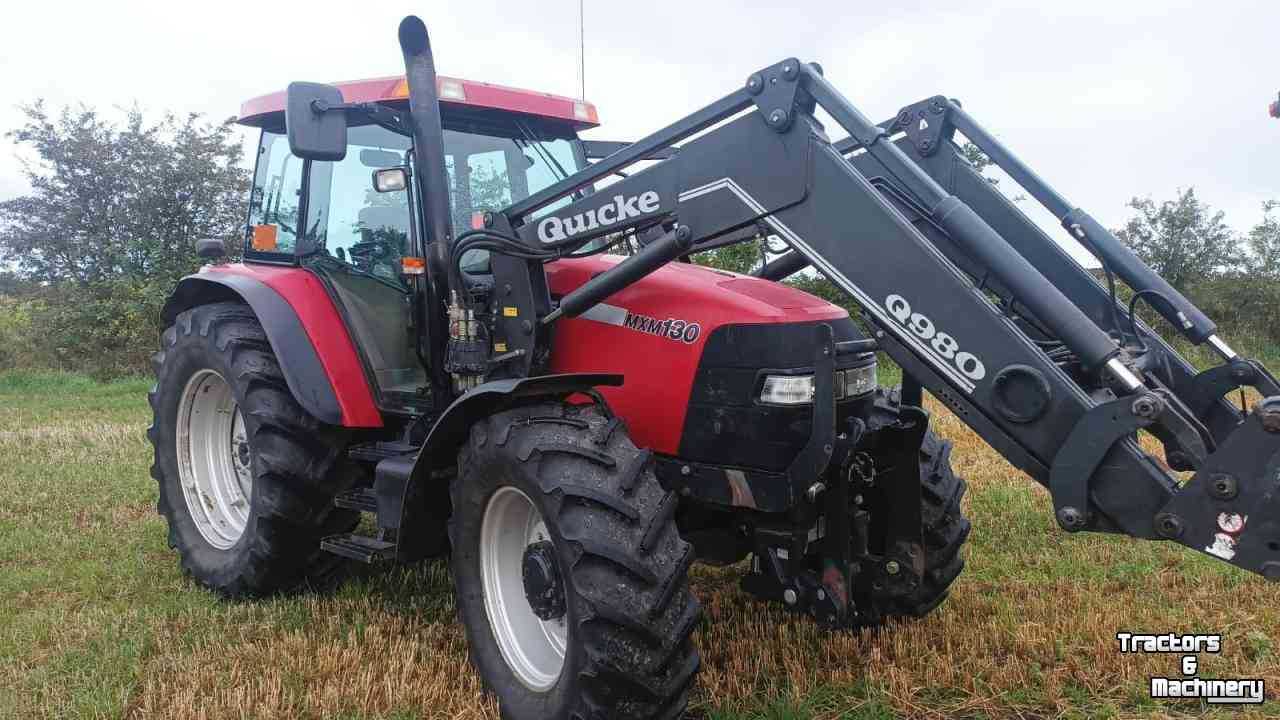 Traktoren Case-IH MXM 130 quicke lader fh lucht