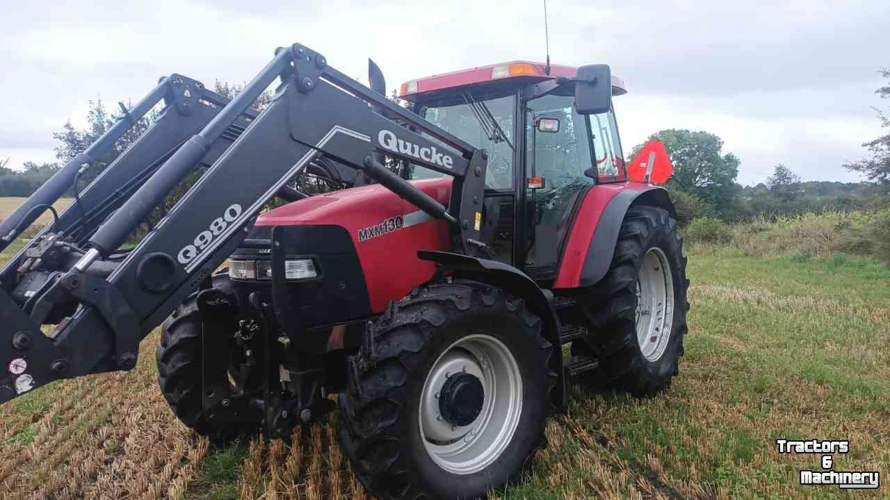 Traktoren Case-IH MXM 130 quicke lader fh lucht