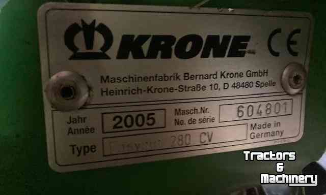 Maaier Krone EC 280 CV