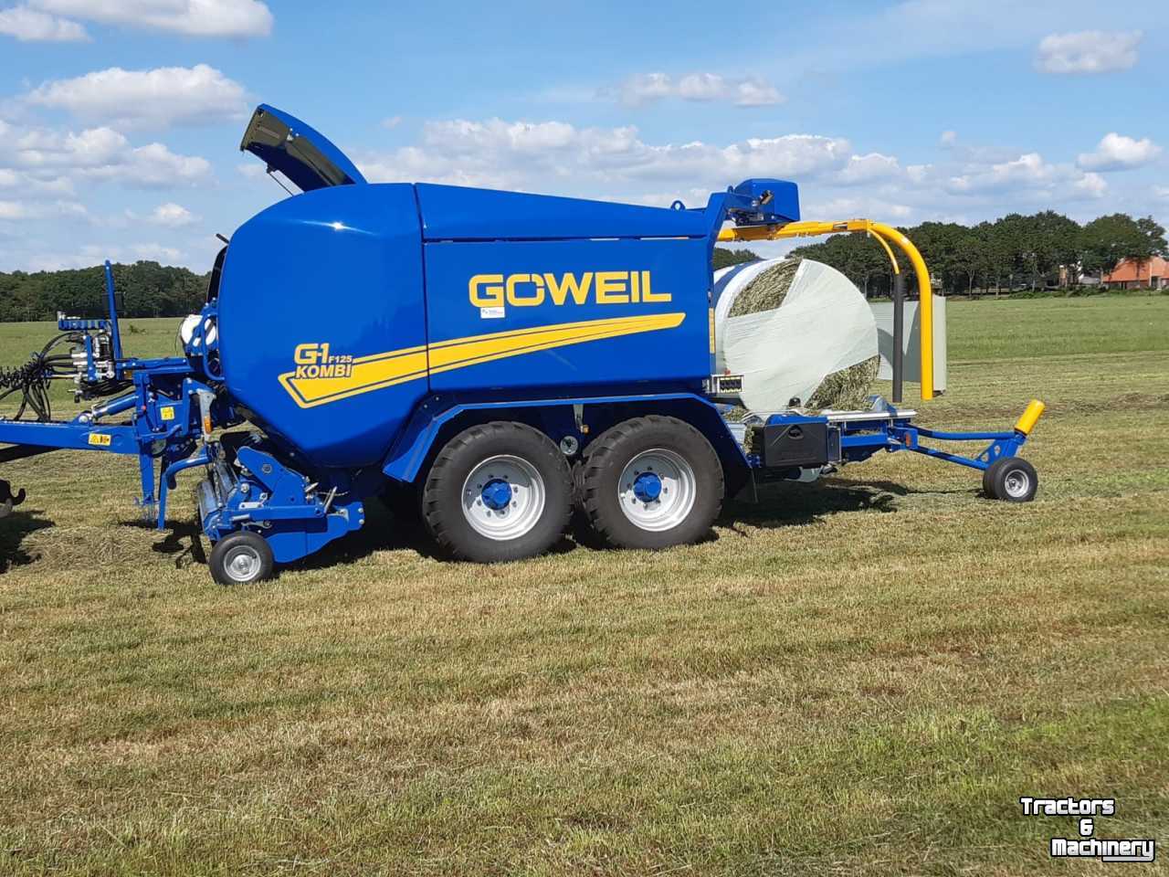 Goweil G1 F125 Pers Wikkel Combinatie - Used Balers - 2021 - 7622 AW -  Borne - Overijssel - Netherlands (the)