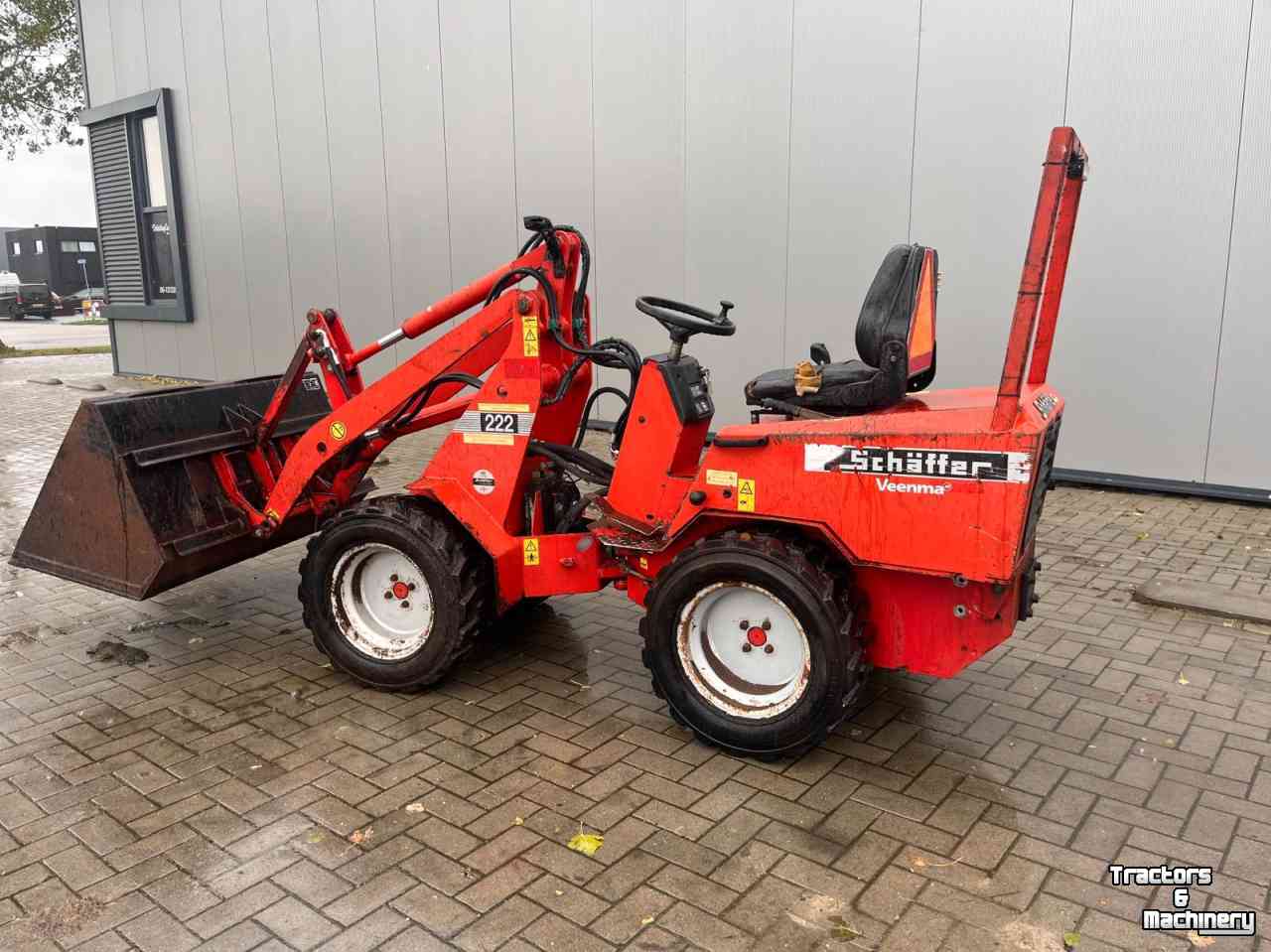 Shovel / Wiellader Schäffer 222 minishovel