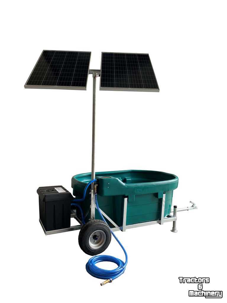 Water drinkbak - zonne energie Suevia Suevia Solar weidedrinkbak 1000 liter, met bronpomp