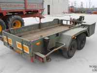 Dieplader / Aanhanger Spijkstaal VHT45KN oprijwagen dieplader aanhanger transporter transportkar
