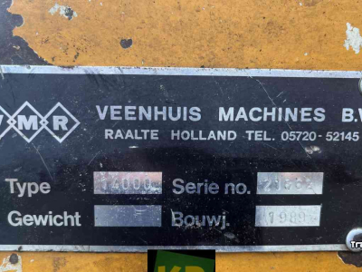 Mesttank Veenhuis Mesttank / Waterwagen 14.000 ltr