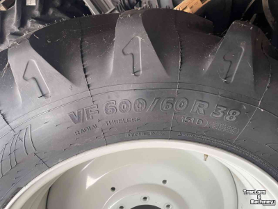 Wielen, Banden, Velgen & Afstandsringen Michelin VF 600/60R28 en 480/60R28 xeobib