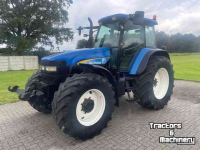 Traktoren New Holland TM 140 Range Command, airco, fronthef + frontpto